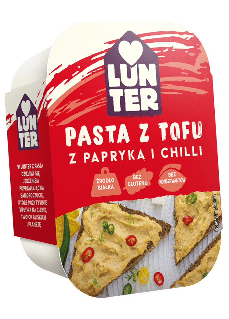 PASTA Z TOFU Z PAPRYKĄ I CHILLI