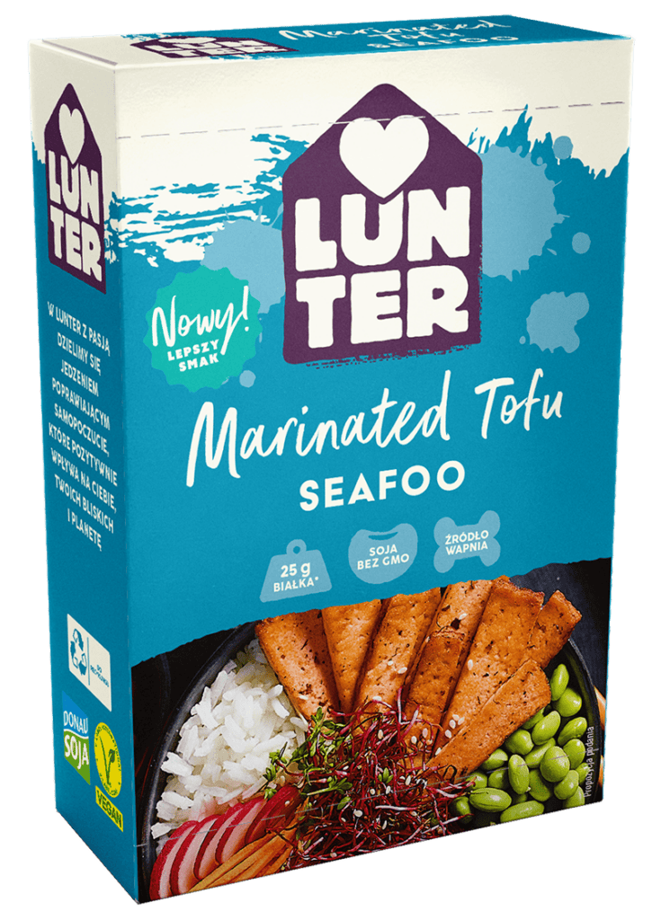 TOFU MARYNOWANE SEAFOO