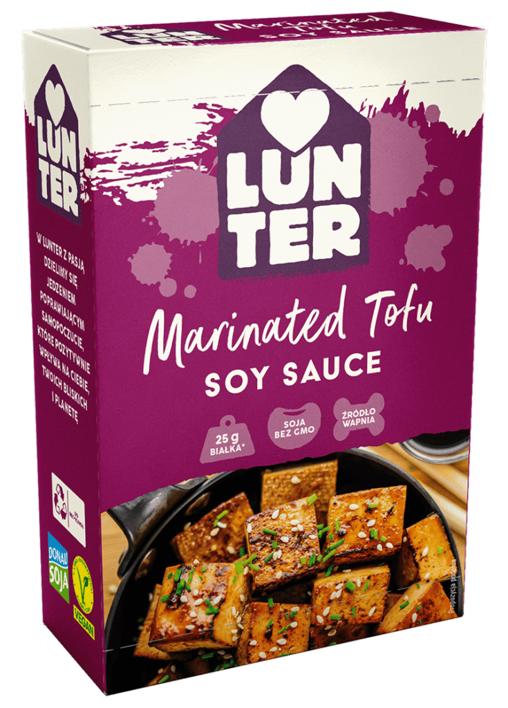 TOFU MARYNOWANE W SOSIE SOJOWYM
