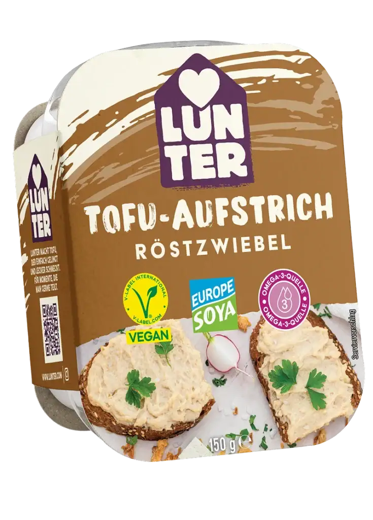 Tofu-Aufstrich Röstzwiebel