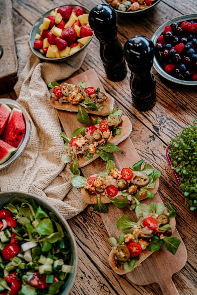Pulled Smoked Tofu Hot Dog