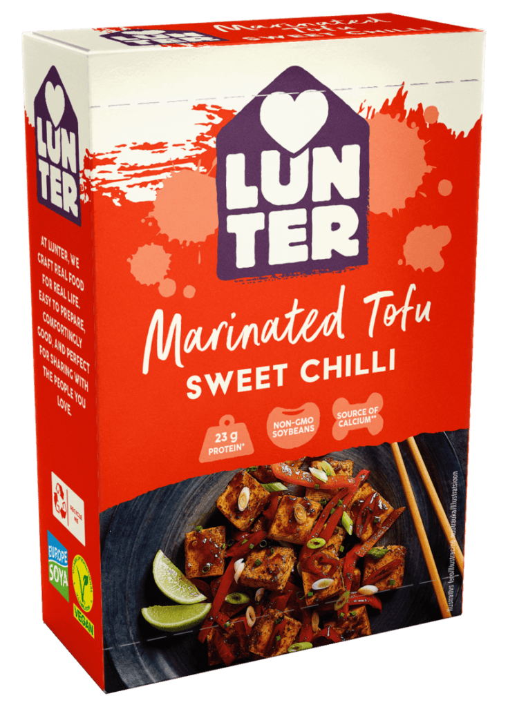 LUNTER TOFU MARINATED SWEET CHILLI