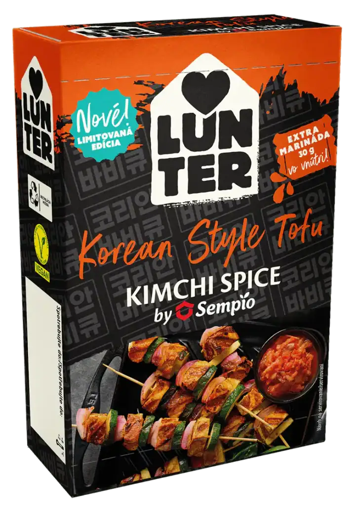 LUNTER KOREAN BBQ TOFU KIMCHI