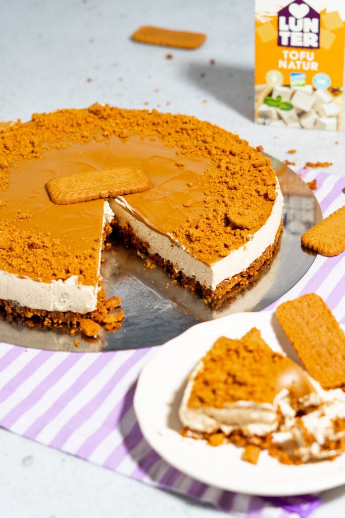Veganer No-Bake Cheesecake
