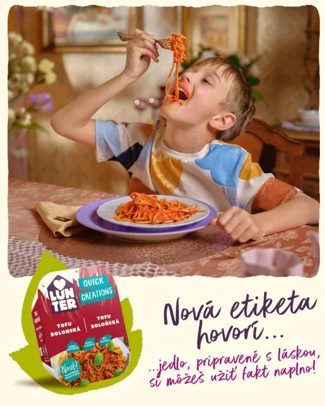 Jedlo, ktoré si užiješ naplno - to je Lunter! ♥️ Plné tých najzdravších surovín, minimálne spracované a taaak mňaaam... 🤤 Ochutnaj našu novú etiketu, so stále rovnako zdravými a chutnými produktami. 🌱